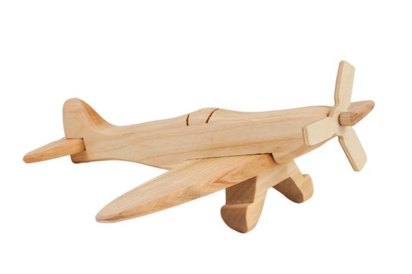 Samolot z drewna "Spitfire"