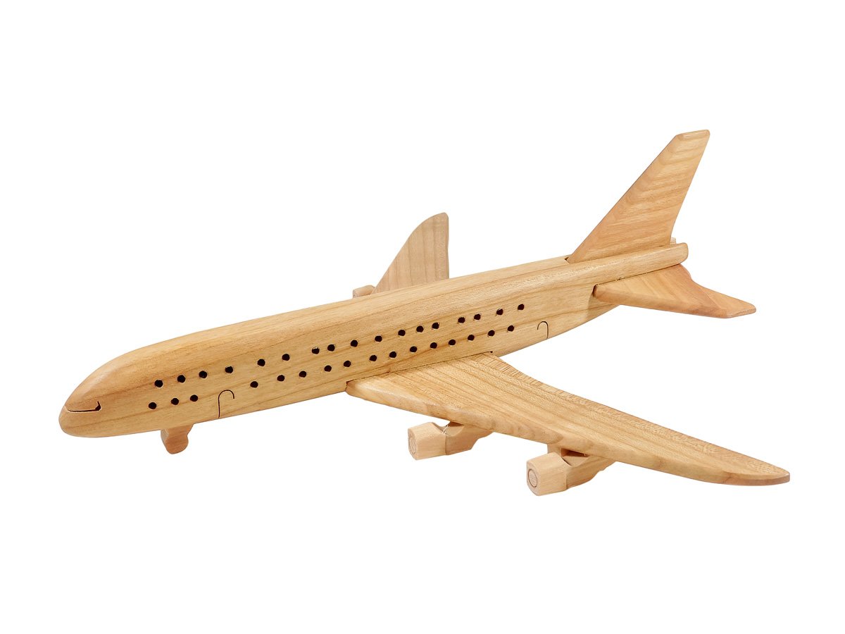 Samolot z drewna 