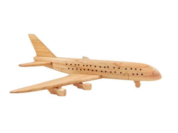 Samolot z drewna "Airbus"