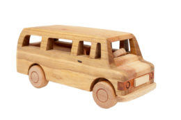 Samochód z drewna "Nysa"