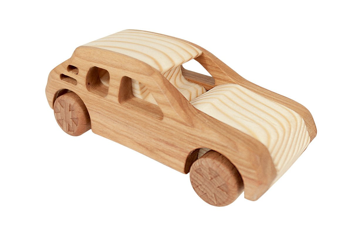 Samochód z drewna "Peugeot 205 GDI"