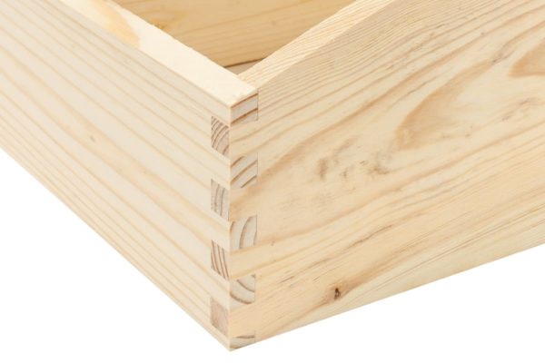 Drewniana skrzynka, pojemnik