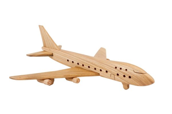 Samolot z drewna "Jumbo Jet"