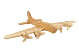 Drewniany samolot bombowy 