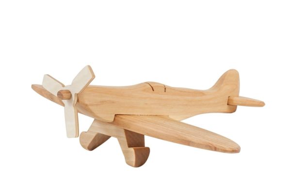 Samolot z drewna "Spitfire"