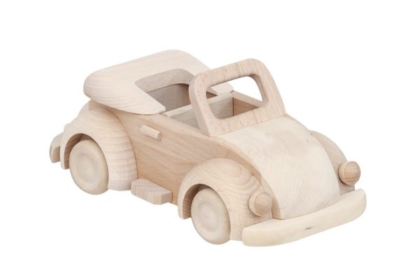 Kabriolet, samochód z drewna