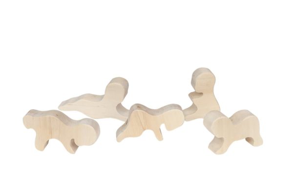 Układanka drewniana typu „Ginga kobo toys”