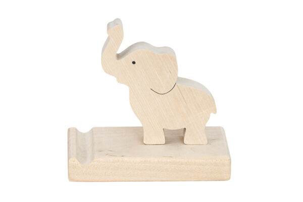 Podstawka pod telefon z figurką słonia