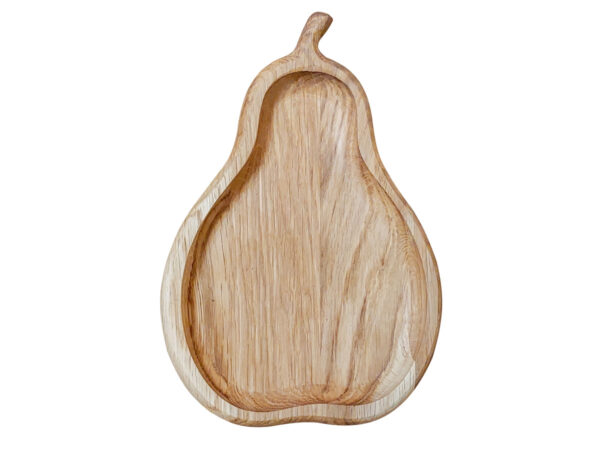 Drewniany półmisek - gruszka