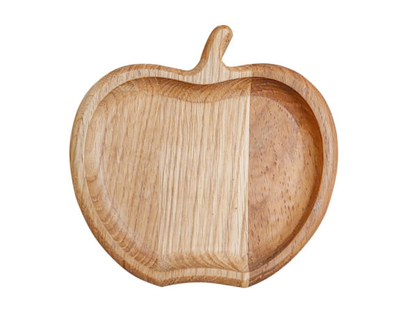 Drewniany półmisek - jabłko